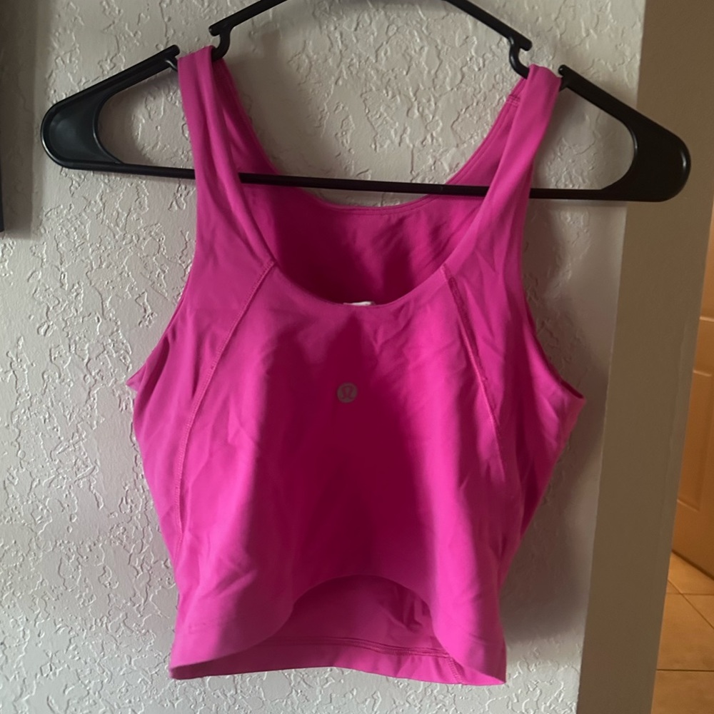 Lululemon Sonic pink align tank